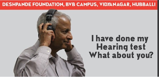 Shravana Bharat - creating awareness about hearing loss - Hubballi Event