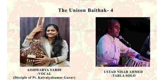 4th Unison Baithak an evening of Classical Music