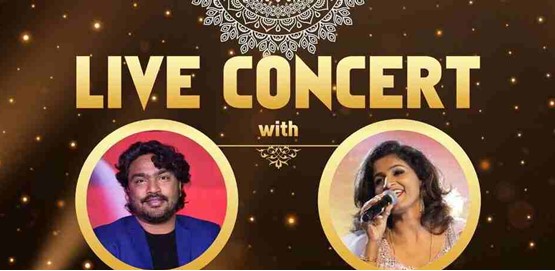 Live Concert by Arjun Janya and Shamita Malnad