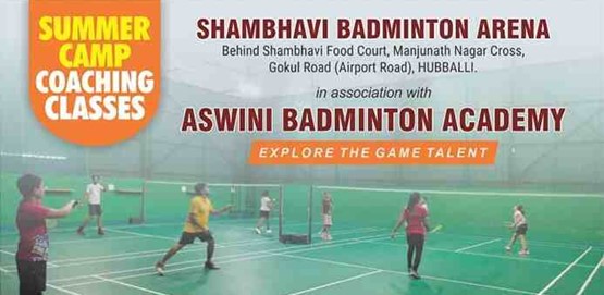 Aswini Badminton Academy Summer Camp 2023