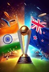 ICC Mens Trophy India Vs New Zealand