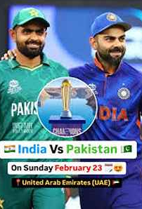 ICC Mens Champions 2025 India Vs Pakistan