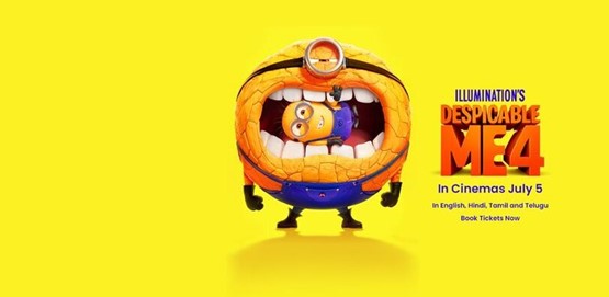Despicable Me 4 Movie Poster