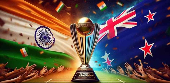 ICC Mens Trophy India Vs New Zealand Movie Poster