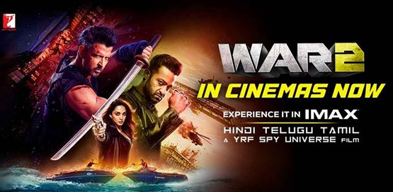 War 2 Movie Poster