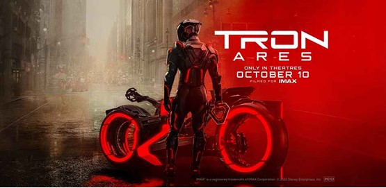 Tron Ares Movie Poster